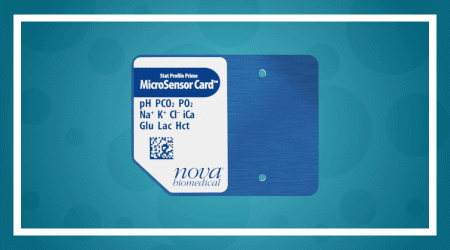 MicroSensor Card™ of Nova Biomedical®